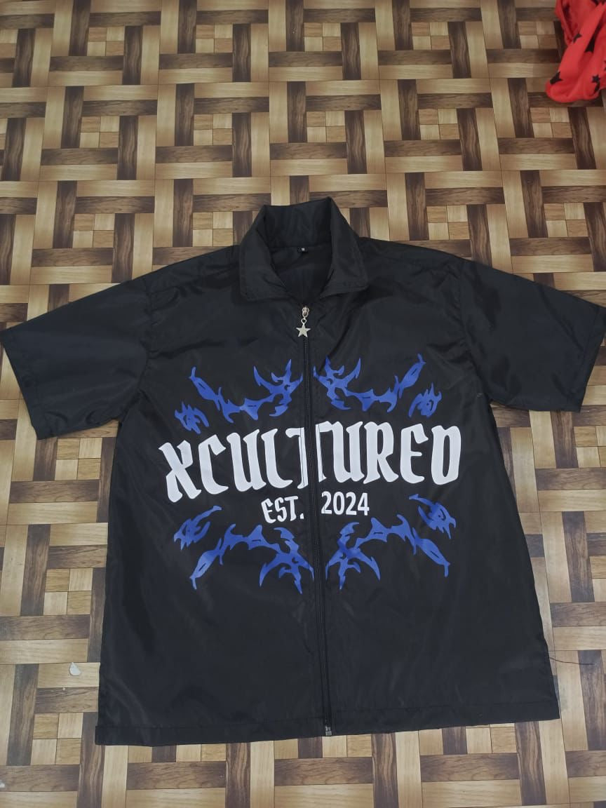 Xcultured zip up shirt