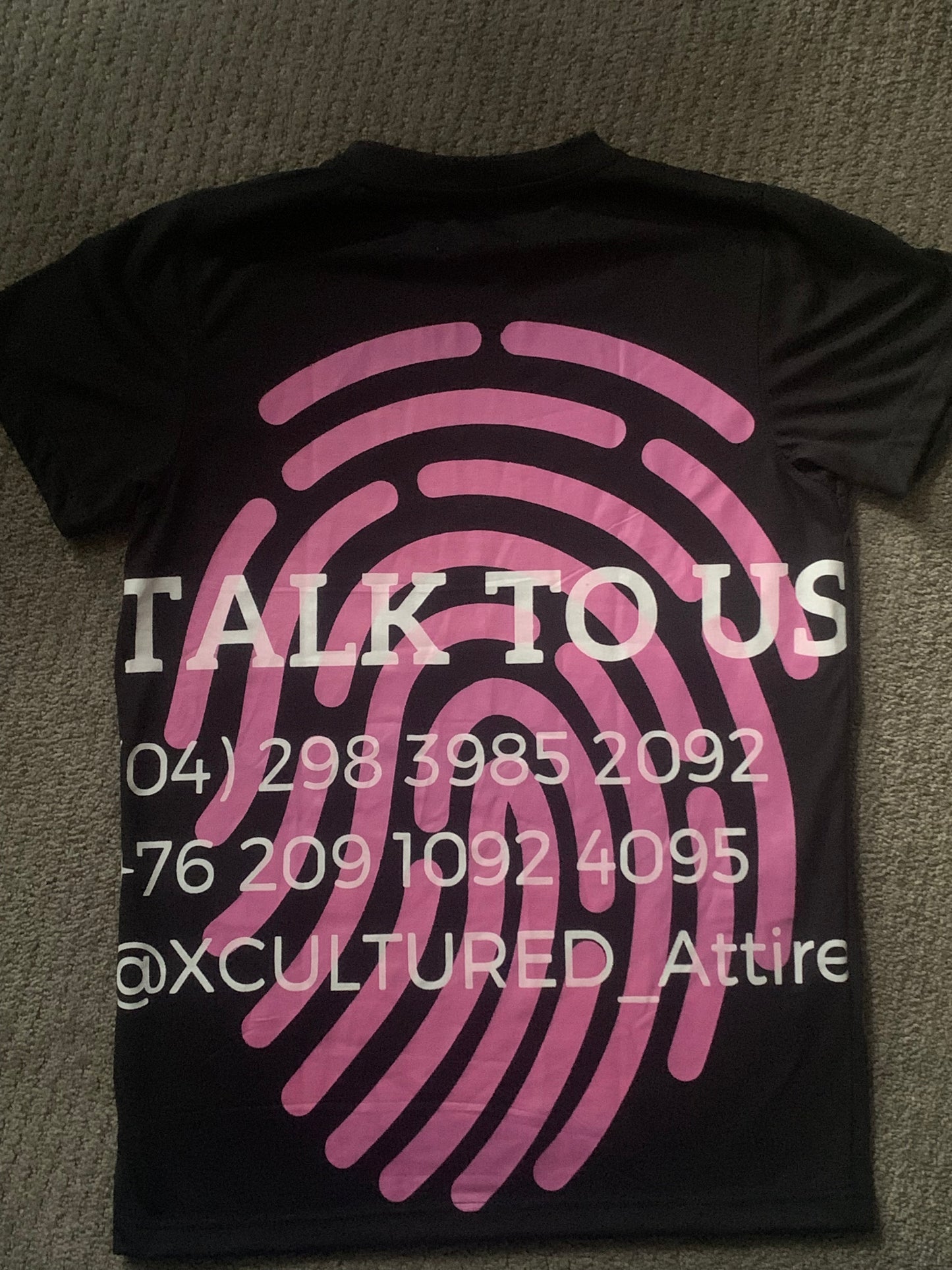 Xcultured Talk To Us Tees